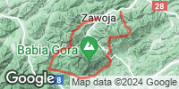 Track GPS Hala Krupowa - Krowiarki - Słowacja